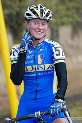 Alison Dunlap after race