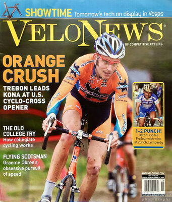 Ryan Trebon VeloNews Cover 2005