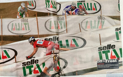 Gloucester US GP of Cyclocross. VeloNews double page spread